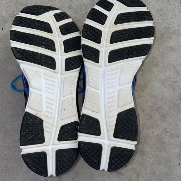 Asics Gel-Storm Womens Shoes Sneakers Black Pink Running Athletic Size 9.5 - Picture 7 of 9